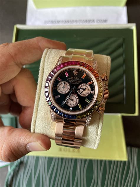 fake rolex rainbow watch|clone rolex rainbow for sale.